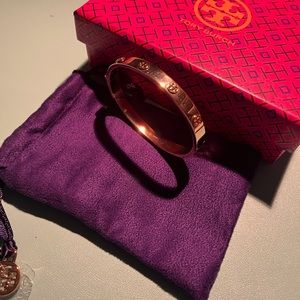 SOLD | TORY BURCH ROSE GOLD BRACELET
